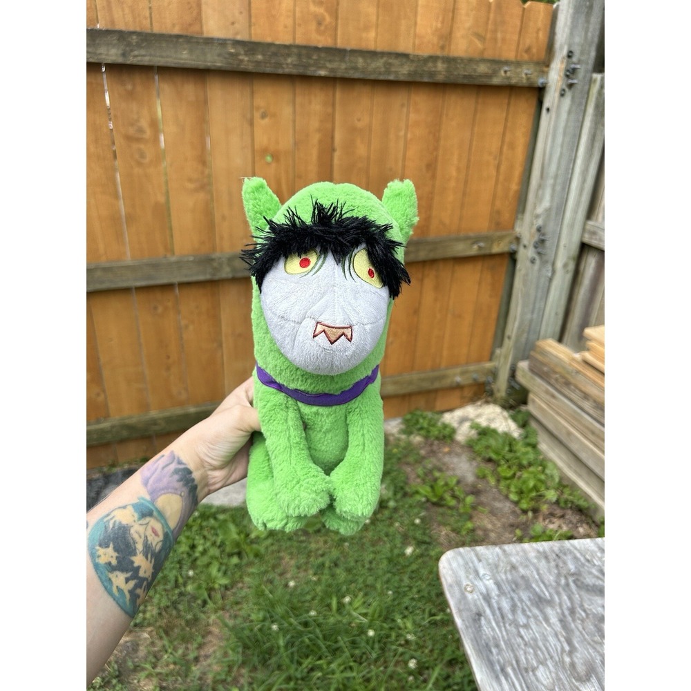 DC Collectibles‎ CRACKERS Hyena Green & Gray 11" Plush Stuffed Animal